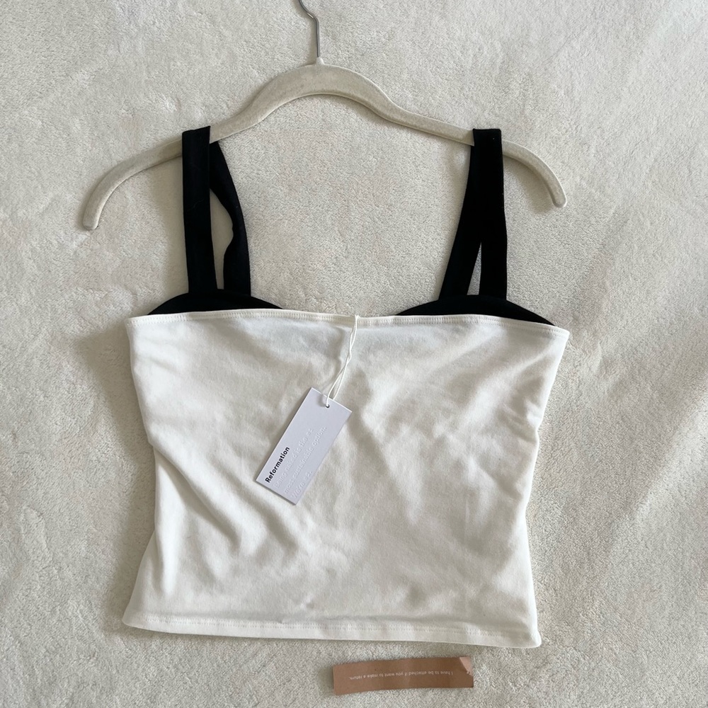 Reformation Harlan Knit Top